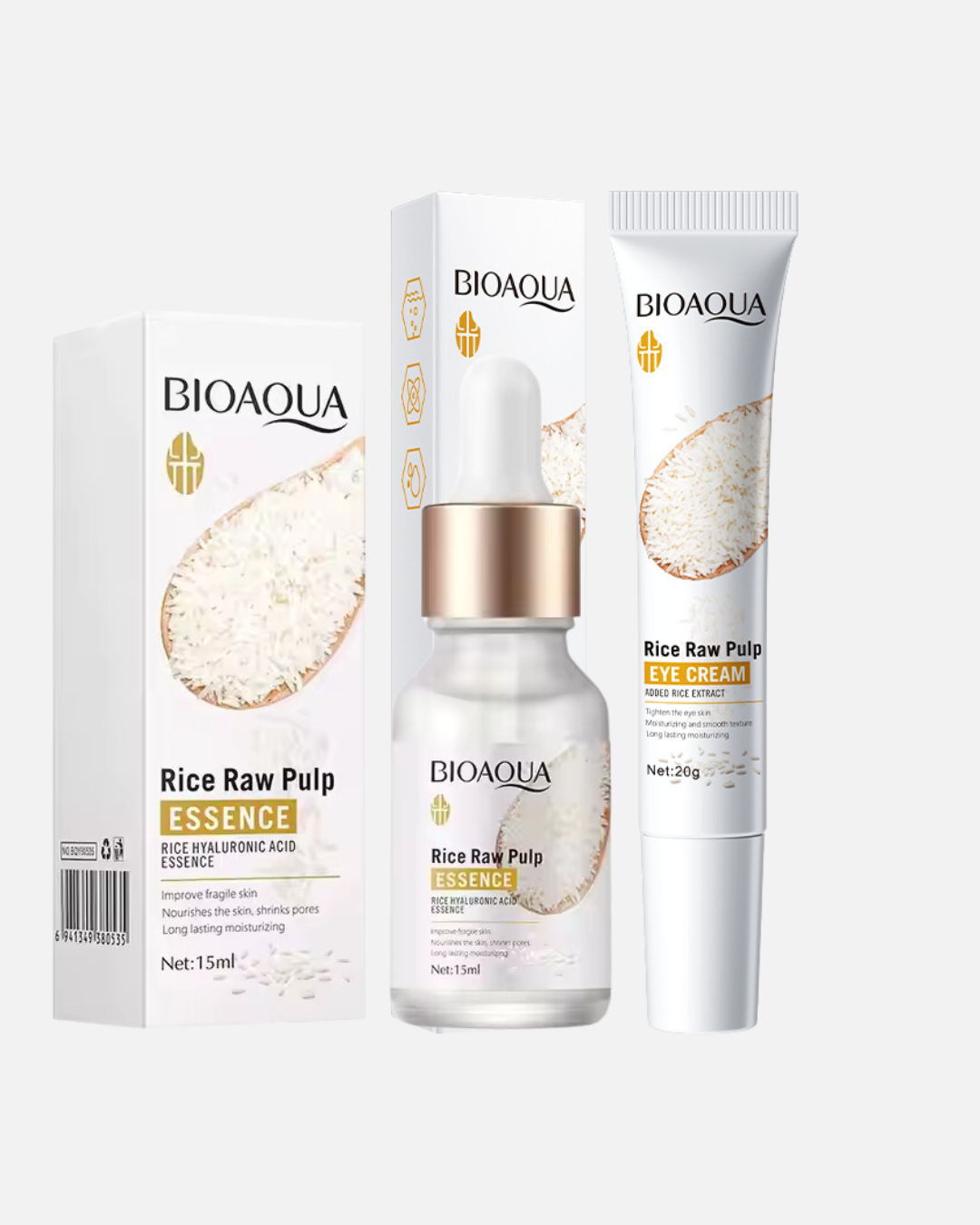 DUO DE ARROZ CONTORNO Y SERUM BIOAQUA