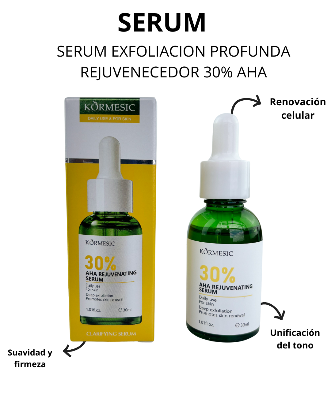 SERUM EXFOLIACION PROFUNDA REJUVENECEDOR