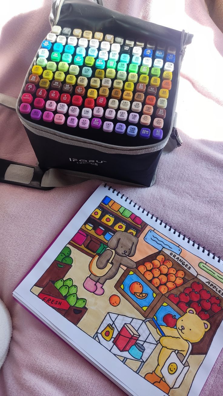 Kit X 120 Piezas De Marcadores Dobles